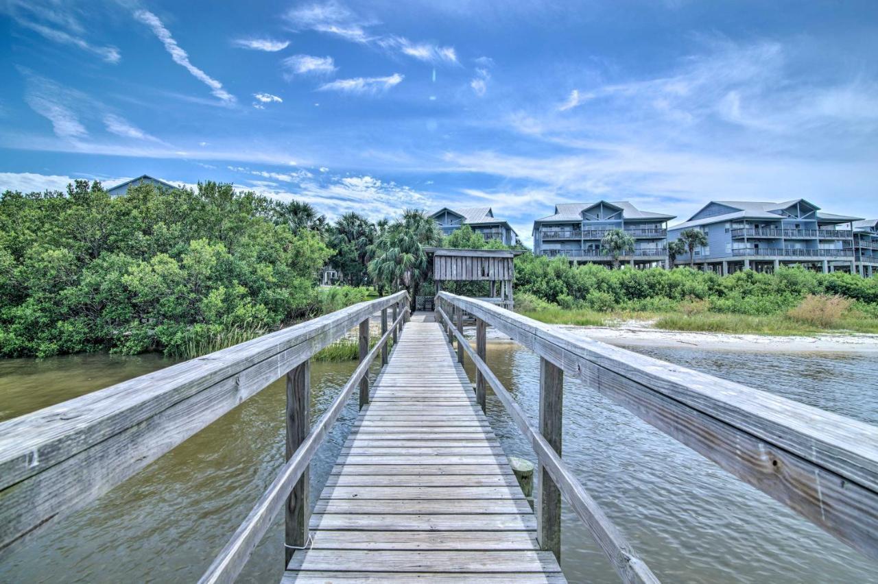 Beachfront Cedar Key Retreat With Pool Access! Exterior foto